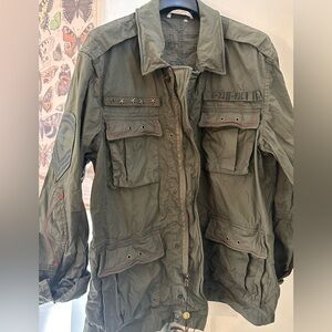 Men’s/Women’s Pepe jeans Military style coat